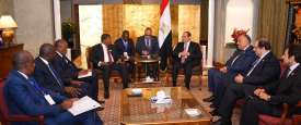 السيسي ورئيس أنجولا