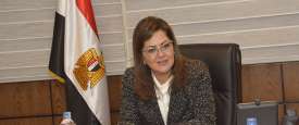  وزيرة التخطيط المصرية هالة السعيد 