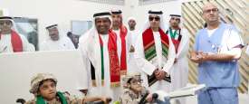 خالد بن زايد يفتتح المختبر الروبوتي في 