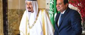 الملك سلمان والرئيس المصري