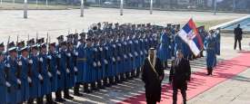 سفير الدولة يسلم أوراق اعتماده لرئيس صربيا