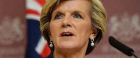وزيرة خارجية أستراليا جولي بيشوب