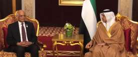 الشيخ منصور بن زايد و الدكتور علي عبدالعال 