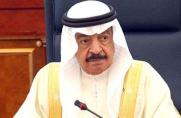 رئيس الوزراء البحريني الأمير خليفة بن سلمان آل خليفة