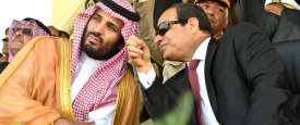 السيسي وولي العهد السعودي 