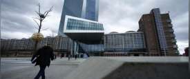 مقر البنك المركزي الأوروبي بفرانكفورت 