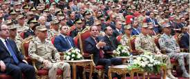  الرئيس المصري يشارك فى الندوة التثقيفية السابعة والعشرين للقوات المسلحة‎