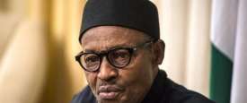 الرئيس النيجيري  محمد بخاري