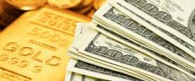 الذهب والدولار 
