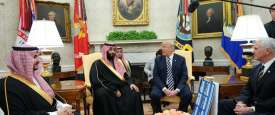ترامب وولي العهد السعودي