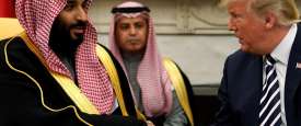 ترامب وولي العهد السعودي 