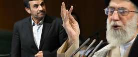 خامنئي وأحمدي نجاد
