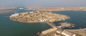 ميناء سواكن في البحر الأحمر 