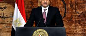 الرئيس المصرى عبد الفتاح السيسي