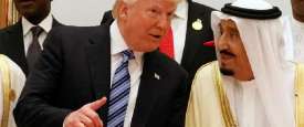الملك سلمان وترامب