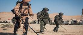 تدمير الالغام في ليبيا