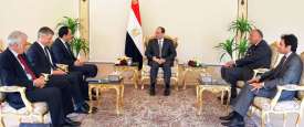 السيسى يستقبل وزير الخارجية القبرصي