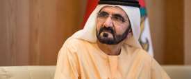 الشيخ محمد بن راشد آل مكتوم نائب رئيس الدولة رئيس مجلس الوزراء