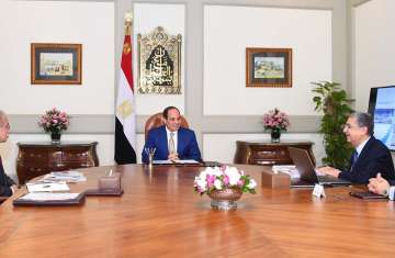  تفاصيل اجتماع السيسي مع رئيس مجلس الوزراء ووزير الكهرباء