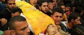 جنازة أحد الشهداء الفلسطينيين