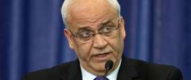 أمين سر منظمة التحرير الفلسطينية صائب عريقات