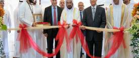 سلطان القاسمي يفتتح معرض 