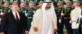استقبال ولى عهد أبوظبى في كازاخستان