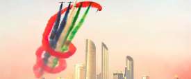 استعراض جوي للقوات المسلحة الإماراتية 
