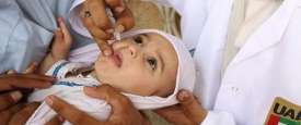 حملة التطعيم ضد شلل الأطفال