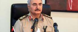 القائد العسكري خليفة حفتر 