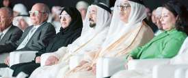حاكم الشارقة يشهد انطلاق معرض الشارقة الدولي للكتاب