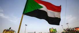 جانب من المتظاهرين في الخرطوم