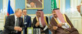 الملك سلمان و الرئيس الروسي