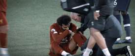 اصابة اللاعب محمد صلاح