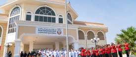 ديوان ممثل الحاكم في منطقة الظفرة يحتفل بيوم العلم