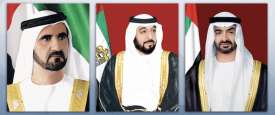 رئيس الدولة ونائبه ومحمد بن زايد