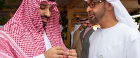 محمد بن زايد ومحمد بن سلمان