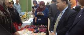 وزير المالية المصري ومعرض التراث والحرف اليديوية