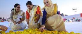 أكبر سجادة زهور طبيعية في العالم