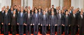 صورة تذكارية لعدد من المحافظين في مصر