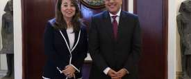 مصطفى مدبولي وغادة والي 