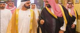 محمد بن راشد ومحمد بن سلمان