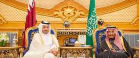 خادم الحرمين ورئيس وزراء القا