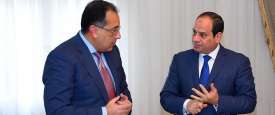 الرئيس السيسي ومصطفى مدبولي