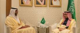 وزير خارجية السعودية يستقبل سفير الإمارات 