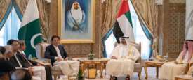 سمو الشيخ محمد بن زايد ورئيس وزراء باكستان