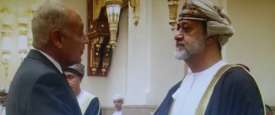 احمد ابو الغيط  وسلطان عُمان 