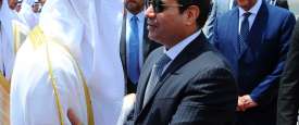 صاحب السمو الشيخ محمد بن زايد والرئيس عبد الفتاح السيسي