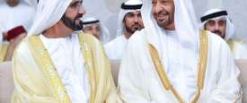 محمد بن راشد ومحمد بن زايد