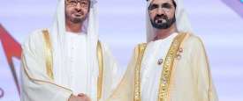 محمد بن راشد و محمد بن زايد 